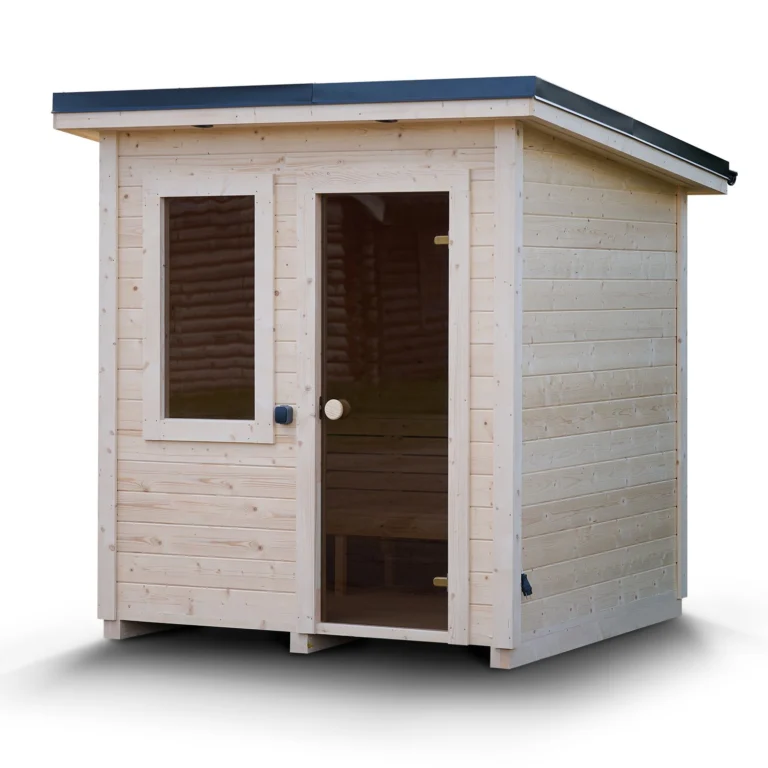 Træfyret sauna